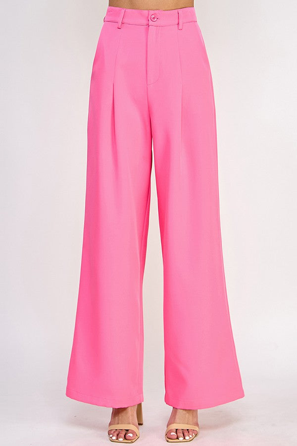 Wide-Legs pink pants